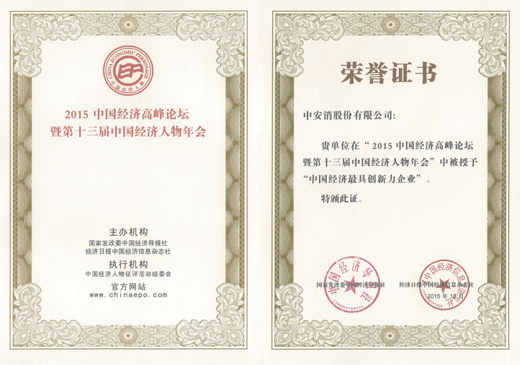 中國經濟最具創(chuàng)新力企業(yè)